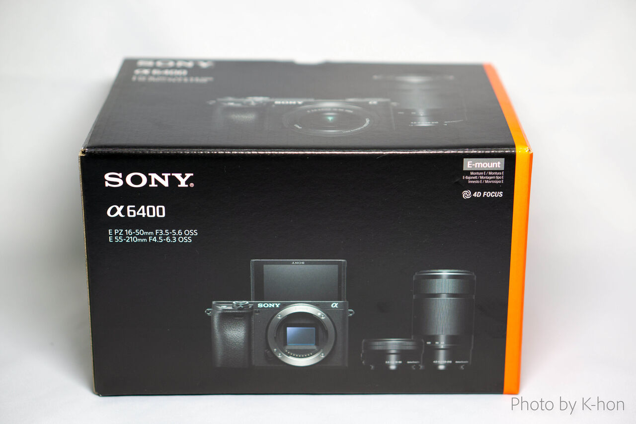 ミラーレス一眼カメラ「SONY α6400」を購入しました【購入検討→購入編 