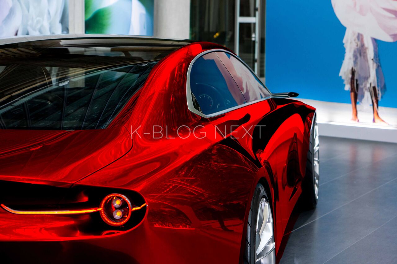 Mazda Vision Coupe のボディカラーを変えてみる K Blog Next
