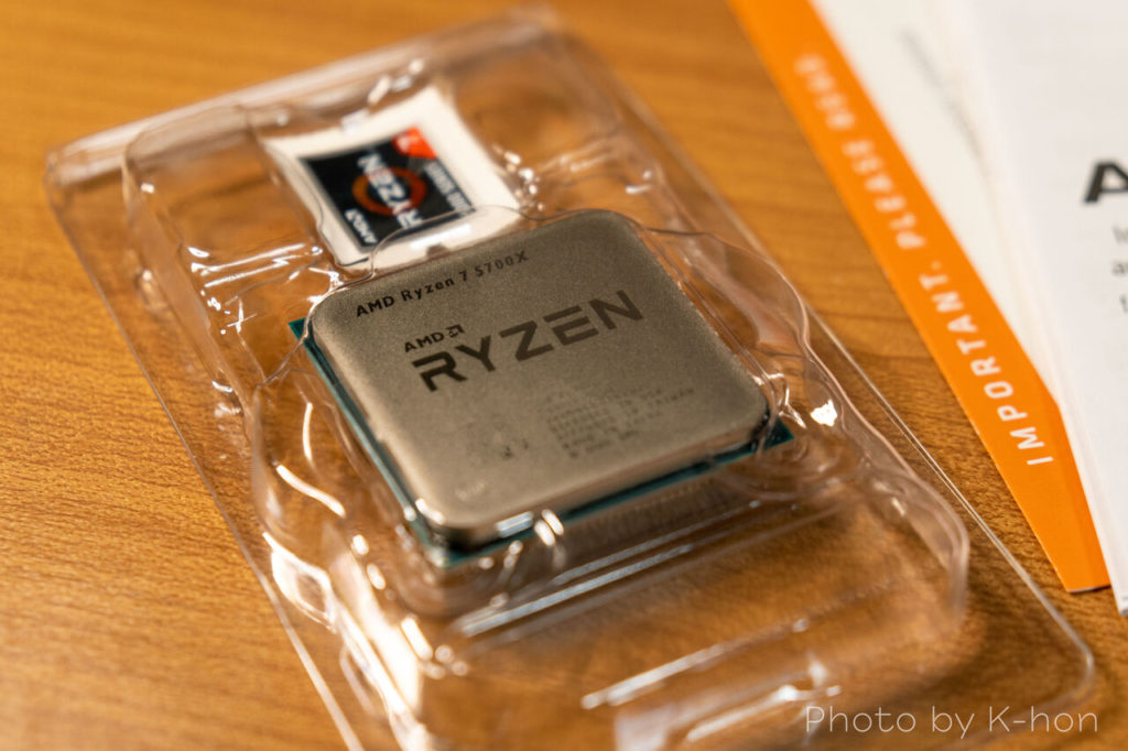 【自作PC】「Ryzen 7 3700X」から「Ryzen 7 5700X」に換装した感想 | K-BLOG NEXT